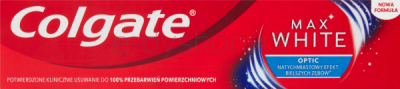 Colgate Pasta Do Zębów Max White Optic Wybielajaca 75 Ml