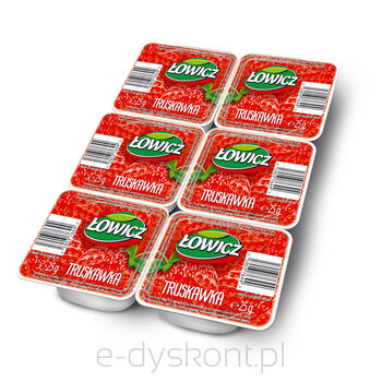 Łowicz Produkt Owocowy Do Smarowania Truskawka 6X25 G