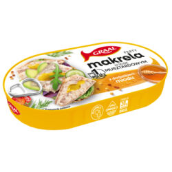 Graal Filety z makreli w sosie musztardowo - miodowym 170g