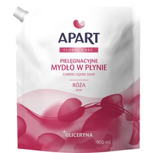 Apart Floral Care Pielęgnacyjne Mydło W Płynie 900Ml Refill Róża