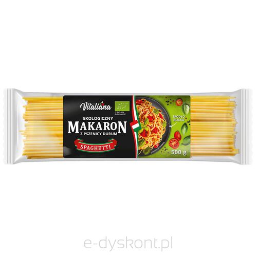 Makaron (Semolinowy) Spaghetti Bio 500 G - Vitaliana [BIO]