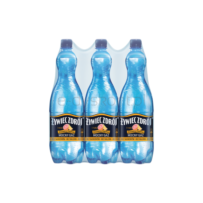 Żywiec Zdrój Mocny Gaz i Nuta Pomarańczy i Grejpfruta 1500 ml SK