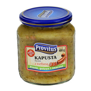 Kapusta Młoda Z Kiełbasą Provitus 480G