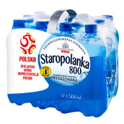 Staropolanka 800 Woda Niegazowana D 0,5l rs SK