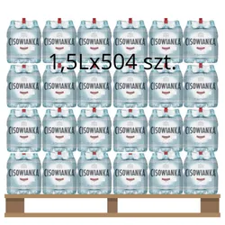 Woda Cisowianka Niegazowana 1,5Lx504 szt. (Paleta)