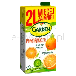 Garden Napój Pomarańcza 2 L