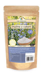 Inulina Z Korzenia Cykorii Bezglutenowa 300 G - Pięć Przemian [BIO]