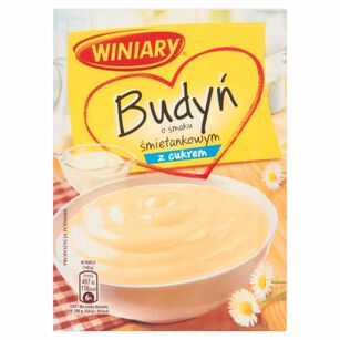 Winiary Budyń z cukrem smak śmietankowy 60g