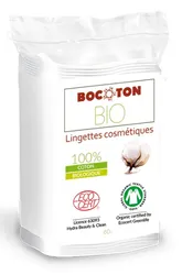 Płatki kosmetyczne, kwadratowe 40szt BIO