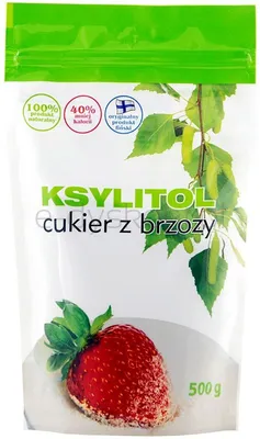 Ksylitol Fiński cukier z brzozy 500 g