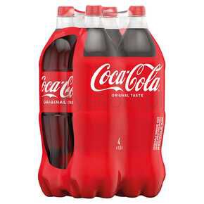 Coca Cola Napój Gazowany 4*1,5  L Pet  SK