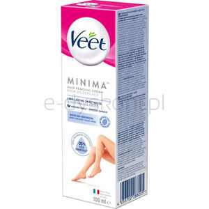 Veet Krem Do Depilacji 5 Min. Dla Skóry Wrażliwej 100 Ml