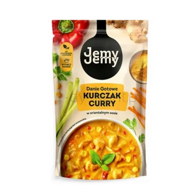 JemyJemy Danie gotowe Kurczak curry w orientalnym sosie 360g