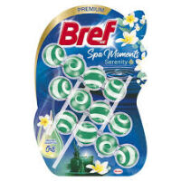 Bref WC Spa MoMents Serenity Zawieszka myjąco-zapachowa do muszli WC 3 x 50 g