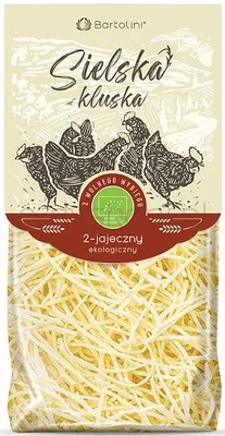 Bartolini Makaron Durum 2-Jajeczny Krajanka Cienka Bio 250 G