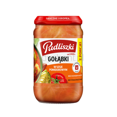 Pudliszki Gołąbki w sosie pomidorowym 590g