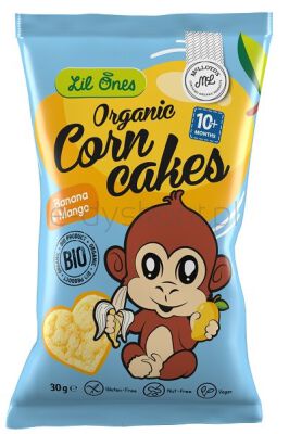 Mclloyds Organic Chrupki kukurydziane banan-mango od 10 miesiąca BEZGL. BIO 30 g