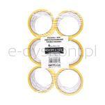 Office Products Taśma Pakowa 48Mm X 50Y, 36Mic, Ean Na 1Szt., Zółta - 2