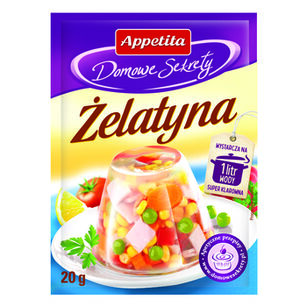 Appetita Domowe Sekrety Żelatyna spożywcza 20 g