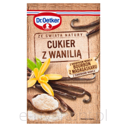Dr Oetker Ze Świata Natury Cukier Z Wanilią 12 G
