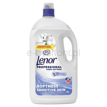 Lenor Płyn Do Płukania Tkanin Professional Soft Cotton 4L