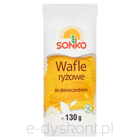 Sonko Wafle Ryżowe Ze Słonecznikiem 130 G.