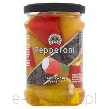 Temar Papryka Pepperoni Nadziewana Serem Świeżym 250G Kaesemacher