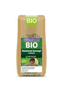 Nasiona Konopi Łuskane Bio 200 G - Naturavena [BIO]