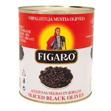 Figaro Oliwki Czarne Drylowane 3Kg