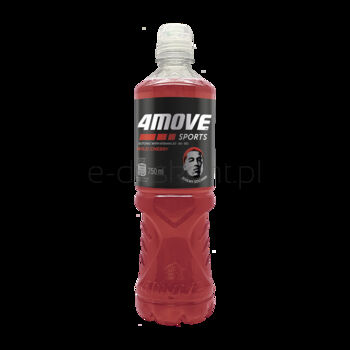 4Move Sports Isotonic With Vitamins Wild Cherry 750Ml