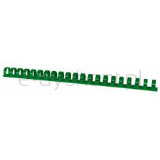 Office Products Grzbiety do bindowania A4, 19mm (165 kartek), 100 szt., zielone