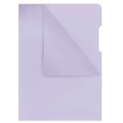 Donau Obwoluta typu L, PP, A4, krystal, 180mikr., fioletowa