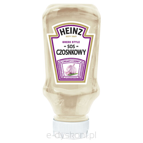 Heinz Sos Czosnkowy 220 Ml