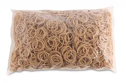 Office Products Gumki recepturki średnica 25mm, 1,5x1,5mm, 60% kauczuku, 1000g, zgrzewka, naturalne