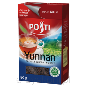 Posti herbata Yunnan Liściasta Czarna 80 G