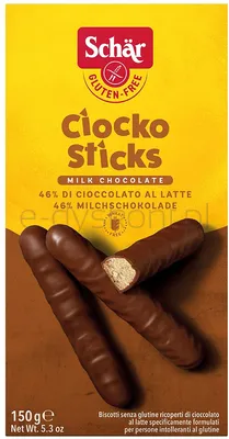 Cioko Sticks-Ciast. W Czek. Bezgl. 150 G