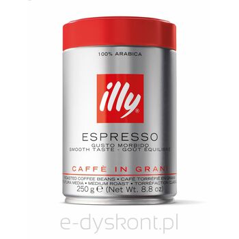 Illy Kawa Ziarnista Espresso 100% Arabica 250 G