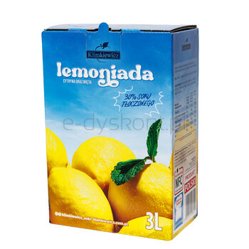 Klimkiewicz Lemoniada cytryna oraz mięta 3 l