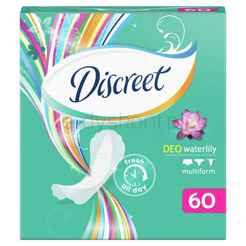 Discreet Wkładki higieniczne Waterlily Multiform 60 szt.