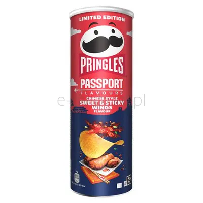 Pringles Sweet&Sticky Wings Tuba 165G