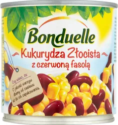 Bonduelle Kukurydza Złocista Z Czerwoną Fasolą 425Ml