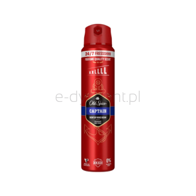 Old Spice Captain Dezodorant W Sprayu Dla Mężczyzn 250Ml