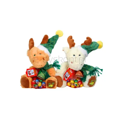 Maskotka Renifer z czekoladkami 100g Rakpol