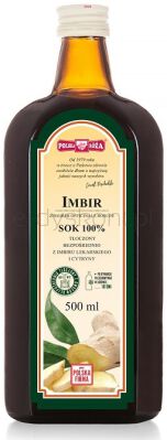 Polska Róża Sok Z Imbiru B/C 500 Ml