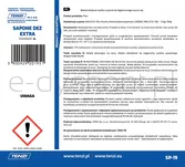 Mydło w płynie biobójcze TENZI, bezzapachowe, Sapone Dez Extra, 5l - 3
