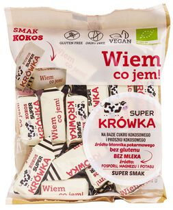 Krówki Kokosowe Bezmleczne Bezglutenowe Bio 150 G - Me Gusto (Super Krówka) [BIO]