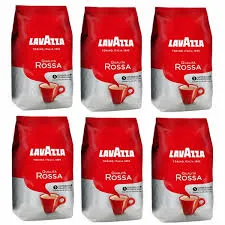 Lavazza Kawa Ziarnista Qualita Rossa 1000G x 6 sztuk