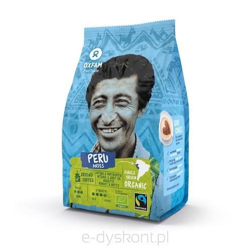 Kawa Mielona Arabica 100 % Peru Fair Trade Bio 250 G - Oxfam [BIO]