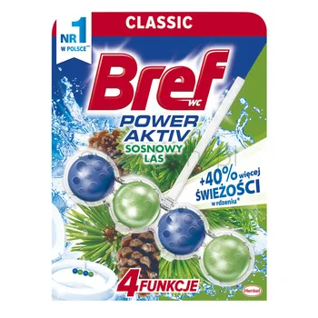 Kostka Do Wc Bref Pine Koszyk Kulki 50 G Henkel