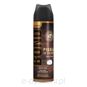 Pianka Do Golenia Bond Elegancki Zapach TytońCedr 200+50Ml